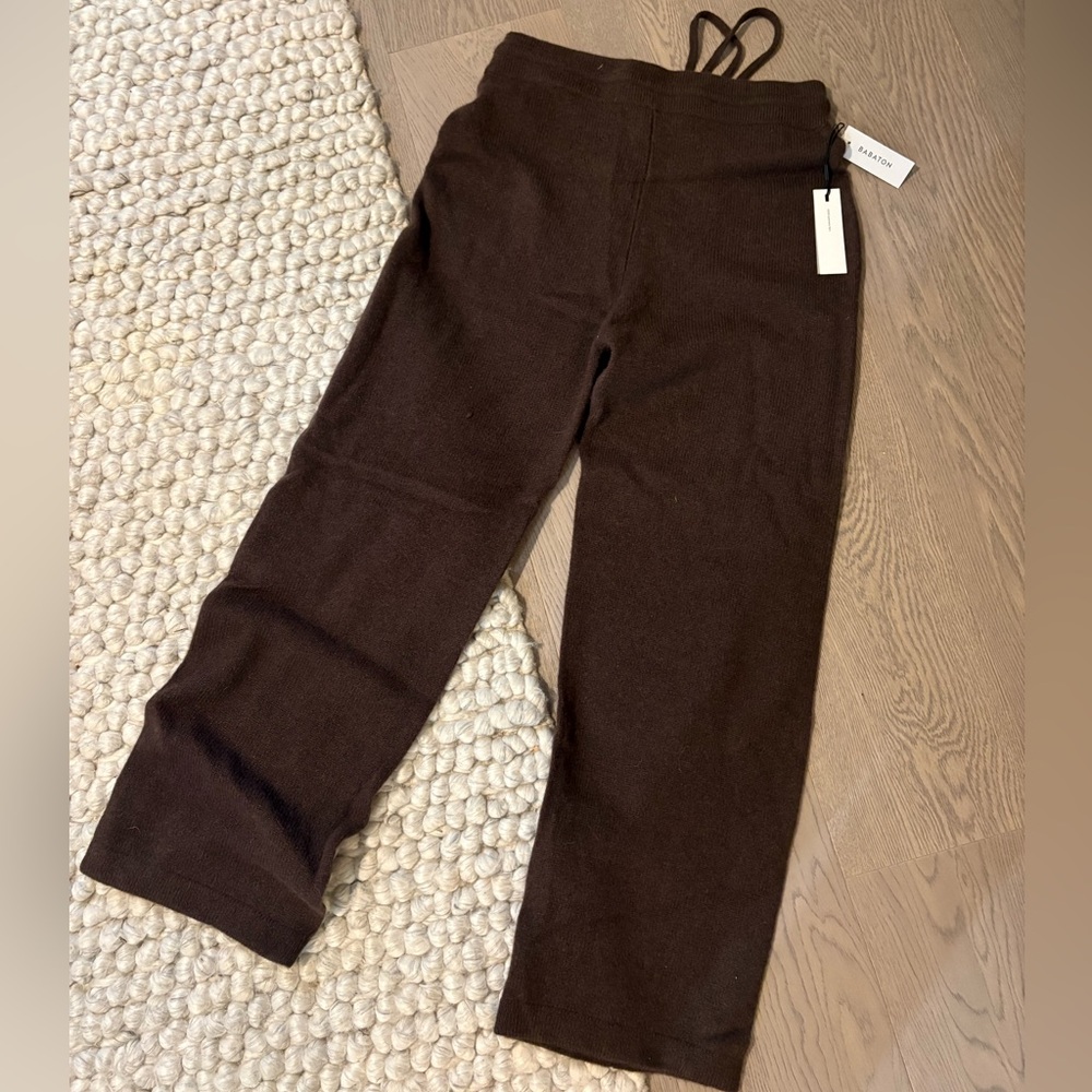 The Group by Babaton LUXE CASHMERE WIDE PANT - Picture 6 of 10